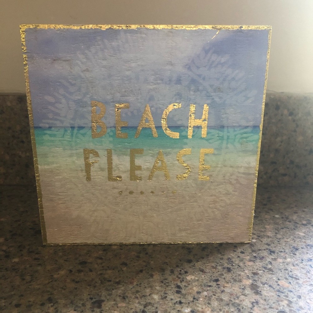 Beach Please Wall Art